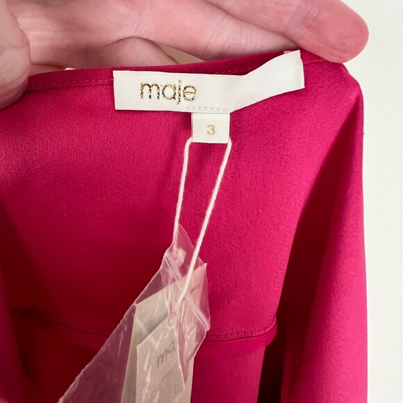 Maje Pink Romper NWT - Picture 4 of 9